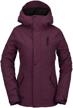 volcom juniors ashler insulated jacket women's clothing for coats, jackets & vests logo