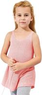 xineppu lightweight summer striped sleeveless girls' clothing in tops, tees & blouses logo