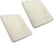 🌬️ hqrp 2-pack vornado md1-0034 wick filter replacement for ev100, ev200, evdc300, evdc500, evap2, evap40 evaporative humidifiers логотип