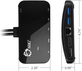 img 1 attached to 💻 SIIG Mini DisplayPort Video Dock in Black