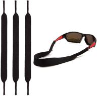 pack of 3 neoprene floating sunglasses straps логотип