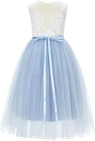 img 2 attached to Floral Dresses for Girls' Communion and Baptism - Ekidsbridal Clothing