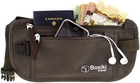 img 3 attached to 🔒 Ultimate Protection: Money Belt Blocking Passport Personal Safeguard
