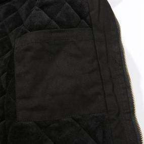 img 1 attached to 🧥 Premium Boys Hooded Winter Jacket: Quilt Lined, Durable Coat for Extra Warmth