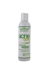 img 2 attached to 🌿 Alba Botanica Acnedote Deep Pore Wash - 6 Oz Bottles (Pack of 2) by Alba Botanica