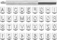 🔨 yoption leathercraft alphabet impressions tool for jewelry making and beading logo