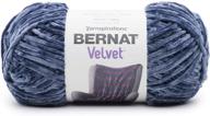 🧶 bernat yarn, indigo velvet, 10.5 oz logo