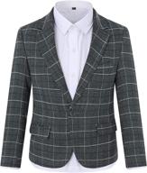 plaid blazer jacket formal wedding boys' clothing at suits & sport coats logo
