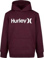 hurley boys pullover hoodie black boys' clothing logo