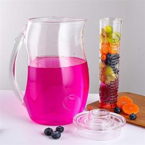 img 3 attached to Cedilis Infusion Pitcher Acrylic Beverages