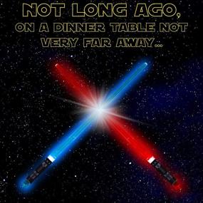 img 1 attached to Colorful Glow Chopsticks: LED Lightsaber Reusable – 4 Pairs, 8 Modes