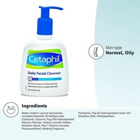 img 1 attached to Cetaphil Daily Facial Cleanser Normal Skin Care