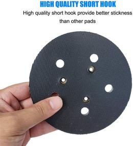 img 1 attached to 🛠️ Optimized 5-Inch Hook and Loop Pad for Porter Cable 13904 - Compatible with Porter Cable Model 333 and Model 333VS Random Orbit Sanders