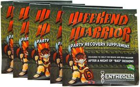 img 3 attached to 🎉 Revitalize and Recover: Weekend Warrior Party Recovery 5-Pack for Banishing Hangovers with EntheoZen, Including 5HTP and Vital B Vitamins