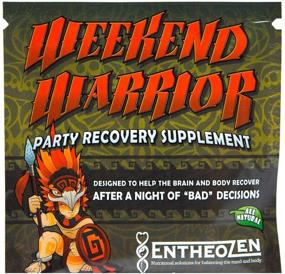 img 2 attached to 🎉 Revitalize and Recover: Weekend Warrior Party Recovery 5-Pack for Banishing Hangovers with EntheoZen, Including 5HTP and Vital B Vitamins