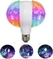 🎉 mino ant disco ball light - vibrant 6w e27 rgb multicolor led strobe lights for memorable parties, dj stage, and holiday decor (1 pack) логотип