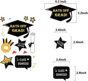 img 3 attached to Graduation Window Clings Decorations Sticker