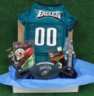 🐶 licensed nfl dog gift box - prime starter pet kit for football enthusiasts! explore 12 popular nfl teams in 4 sizes - the ultimate bark gift! логотип