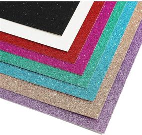 img 3 attached to ✨ Shimmering Glitter Cardstock Paper: Ideal for DIY Crafts (8.5 x 11 In, 24 Sheets)