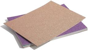 img 2 attached to ✨ Shimmering Glitter Cardstock Paper: Ideal for DIY Crafts (8.5 x 11 In, 24 Sheets)