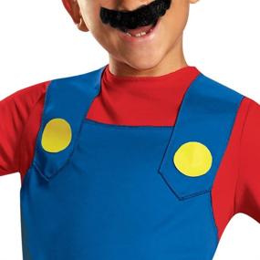 img 2 attached to 🎮 Medium Nintendo Brothers Classic Costume