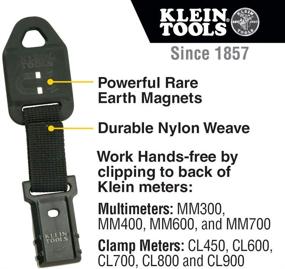 img 3 attached to Klein Tools 69417 Rare-Earth Magnetic Hanger with Strap: Secure and Versatile Storage Solution