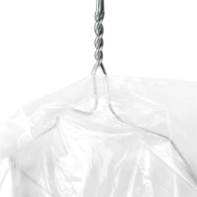 img 1 attached to 👗 30-Pack HANGERWORLD Clear 30" x 24" Dry Cleaning Laundry Polythylene Clothes Garment Cover Bags - Superior Protection for your Wardrobe