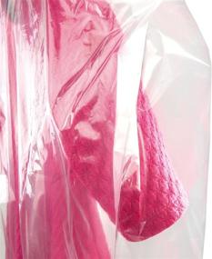 img 3 attached to 👗 30-Pack HANGERWORLD Clear 30" x 24" Dry Cleaning Laundry Polythylene Clothes Garment Cover Bags - Superior Protection for your Wardrobe