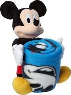 disney classic mickey character blanket logo