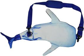 img 3 attached to 🐋 Blue/White Pealra Whale Shark Bag - Optimized for SEO, in One Size