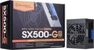 💡 silverstone sx500-g 500w sfx fully modular psu with 80 plus gold efficiency, improved 92mm fan & japanese capacitors | sst-sx500-g logo