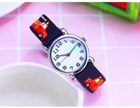 img 1 attached to ⌚ Waterproof Toddler Silicone Girls' Watches - Digital Children's