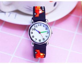 img 3 attached to ⌚ Waterproof Toddler Silicone Girls' Watches - Digital Children's