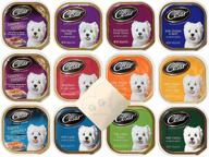 🐶 cesar canine cuisine huge variety pack – 12 flavors: filet mignon, porterhouse steak, beef, chicken &amp; beef, lamb, turkey, and more - plus pet paws notepad - (12 cans total) logo