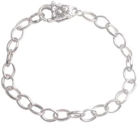 img 2 attached to ChangJin Silver Flower Bracelets Jewelry