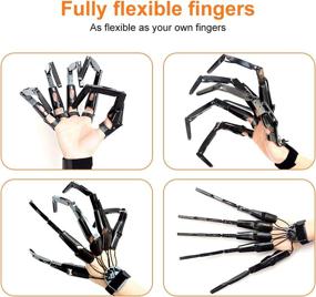 img 1 attached to Halloween Fingers Articulated Extensions Flexible