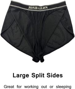 img 3 attached to ZONBAILON 2 Pack Спортивные шорты для бега