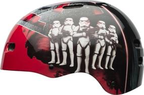 img 4 attached to 🔥 Bell Star Wars Rebels Galactic Empire Helmet: Unleash the Rebel Fury with this Multi-Sport Child's Headgear