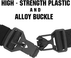 img 2 attached to 👖 Tactical Adjustable Magnetic Men's Belts by ANDY GRADE - Enhanced Accessory Line