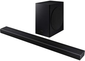 img 4 attached to 🎧 Immerse in Cinematic Audio: SAMSUNG HW-Q60T 5.1ch Soundbar with Dolby Digital 5.1 / DTS Virtual:X 3D Surround Sound - Renewed