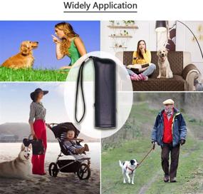 img 1 attached to 🐶 OYEFLY Handheld Dog Trainer: 3-in-1 Bark Stopper, LED Flashlight & Training Tool