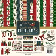 🎅 echo park paper company night before christmas collection kit vol. 2: festive santa-themed scrapbooking essentials for remarkable holiday creations logo