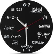 🧮 decodyne math wall clock: uniquely designed with simple math equations for every hour logo