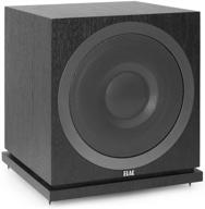 🔊 elac debut 2.0 sub3010 400w powered subwoofer, black: enhanced bass for rich audio experience logo