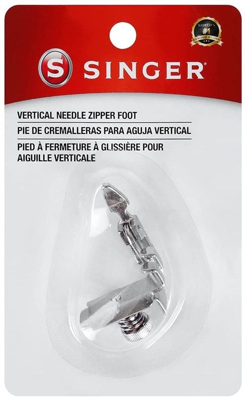 singer zipper foot vertical needle 로고