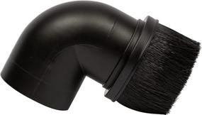 img 3 attached to 🧹 Shop-Vac 9067900 Right Angle Brush Nozzle - Black Plastic Construction, 2-1/2 Inch Diameter Sleeve, 1-Pack