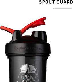 img 1 attached to 🌟 BlenderBottle Star Wars Shaker Bottle Pro Series 28-Ounce - Darth Vader Helmet Design for Efficient Protein Shake Mixing and Pre Workout Drinks