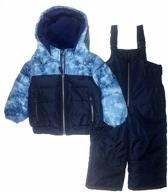 oshkosh b_gosh toddler snowbib snowsuit boys' clothing logo