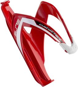 img 1 attached to 🚴 Elite Custom Race Bottle Cage in Vibrant Red: Perfect Accessory for Cyclists