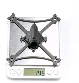 img 1 attached to 🛠️ HGLRC Petrel 120X 3-Inch Toothpick FPV Racing Frame Kit - 3mm Bottom Plate, 11xx/12xx/13xx Motor Compatibility, 20x20mm/25.5x25.5mm Mount Holes